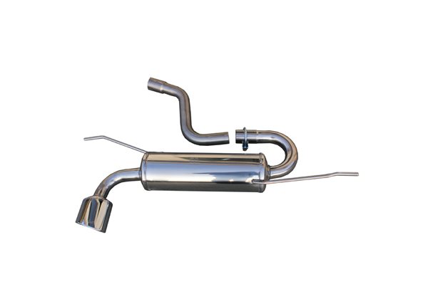 Escape Inoxcar para Volkswagen Golf VI 2.0TDi GTD (170pk) 2009- 120x80mm Oblique 