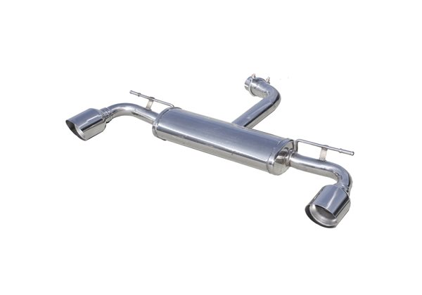 Escape Inoxcar para Volkswagen Golf VII 2.0 GTi (220PS) 2013- Links/Rechts 102mm Racing 