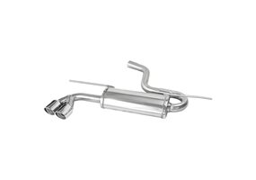 Escape Inoxcar para Volkswagen Golf VII 1.4 125pk 2013- 2x80mm X-Race 