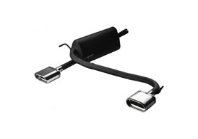 Escape doble Ulter Sport Opel Astra H HB 5-deurs 1.4i 66kW/1.6i 77kW/1.8i 92/103kW 2004-2009 145x75mm 