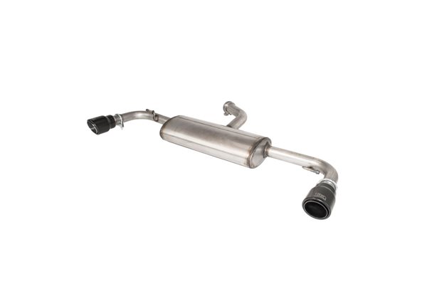 Escape doble Ulter Sport Volkswagen Golf VI HB 1.4i 59kW/1.4TSi 90/118kW/2.0TDI 81/103kW 2008- 90mm Zwart 'Dual-Wall' 