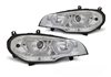 Juego faros delanteros Bmw X5 E70 07-13 Tube Light Drl Cromados