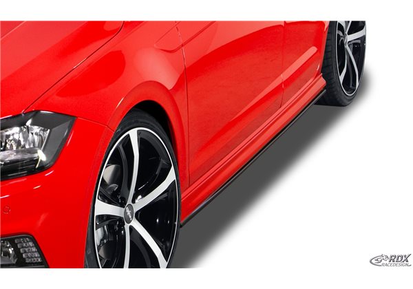 Juego taloneras laterales rdx abs plastico audi a4 8w b9 restyling (2019+) "edition" 