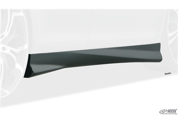 Juego taloneras laterales rdx abs plastico dodge caliber "turbo" 