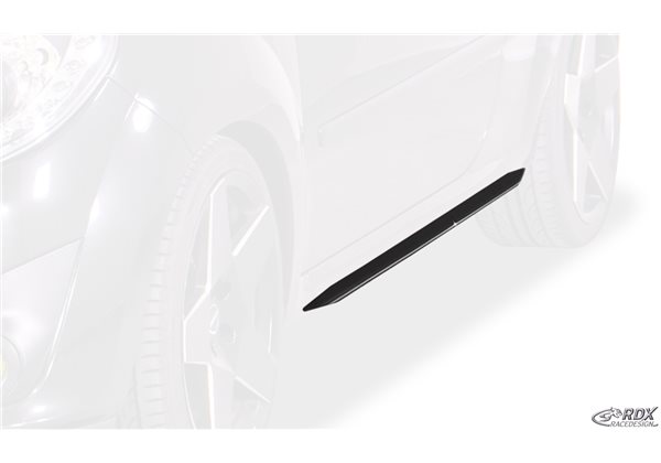 Juego taloneras laterales rdx abs plastico renault twingo 2 2007-2014 "slim" 