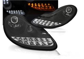 Juego De Faros Delanteros Porsche Boxster 96-04 /911 996