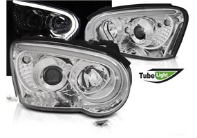 Juego De Faros Delanteros Subaru Impreza Ii Gd 03-05 Tube Light Chrome