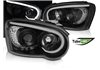 Juego De Faros Delanteros Subaru Impreza Ii Gd 03-05 Tube Light Black