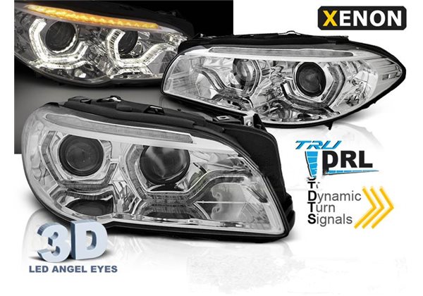 Juego De Faros Delanteros Bmw F10/f11 10-13