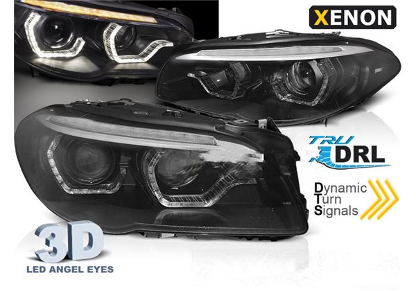 Juego De Faros Delanteros Bmw F10/f11 10-13