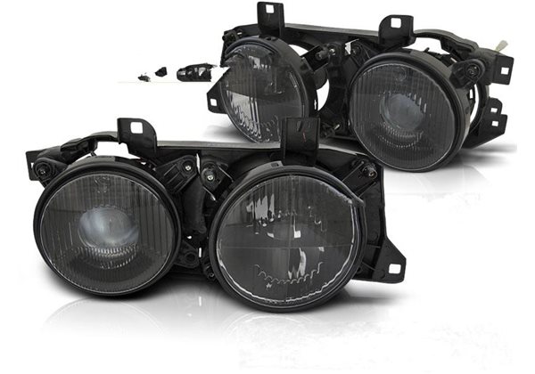 Juego De Faros Delanteros Bmw E32/e34