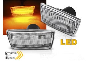 Intermitentes Opel Astra H/ Corsa D/ Insignia/ Zafira White Led Seq