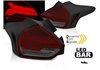 Juego De Pilotos Led Ford Focus 3 15-18 Hatchback Red Smoke Seq Led 