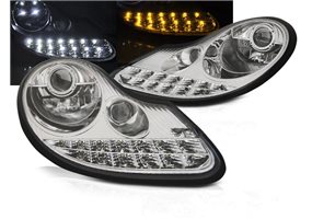 Juego De Faros Delanteros Porsche Boxster 96-04 /911 996