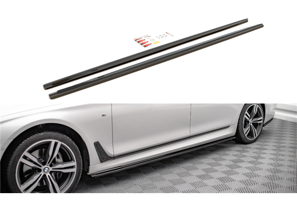 Añadidos taloneras Bmw 7 Long M-pack G12 Maxtondesign