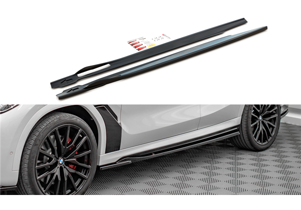 Añadidos taloneras Bmw X6 M-pack G06 Maxtondesign