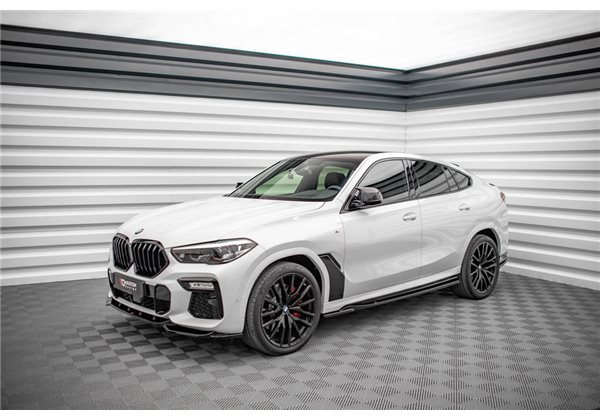 Añadidos taloneras Bmw X6 M-pack G06 Maxtondesign
