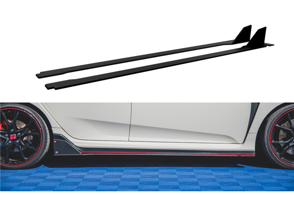 Añadidos taloneras Honda Civic X tipo-r Maxtondesign