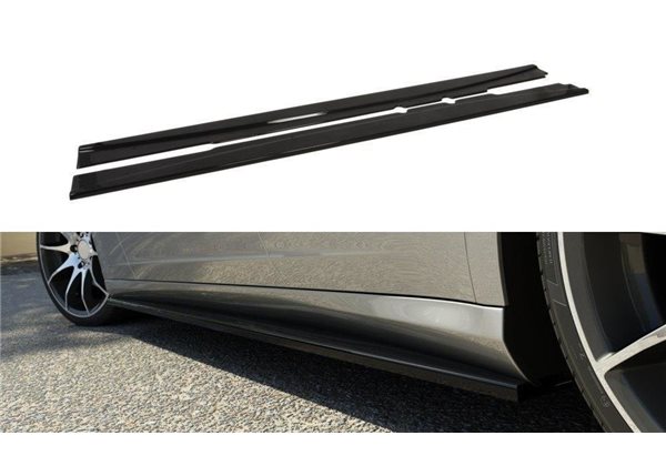 Añadidos taloneras Mercedes C219 Maxtondesign