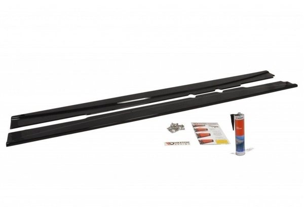 Añadidos taloneras Mercedes C219 Maxtondesign