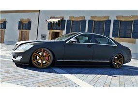 Añadidos taloneras Mercedes S-class W221 Long Maxtondesign