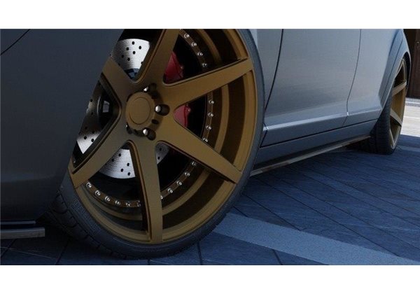 Añadidos taloneras Mercedes S-class W221 Long Maxtondesign