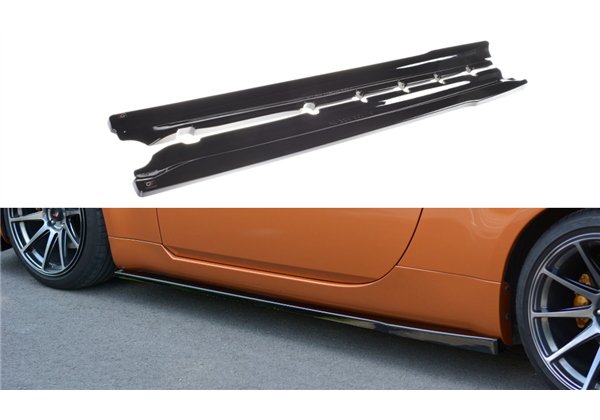 Añadidos taloneras Nissan 350z Maxtondesign