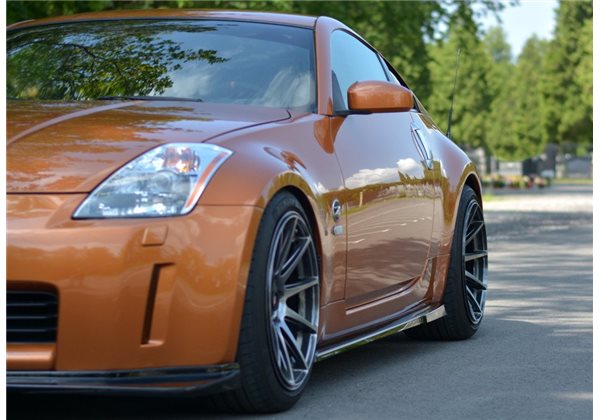 Añadidos taloneras Nissan 350z Maxtondesign
