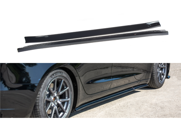 Añadidos taloneras Tesla Model 3 Maxtondesign