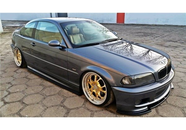 Añadidos taloneras V.1 Bmw 3 E46 Mpack Coupe Maxtondesign