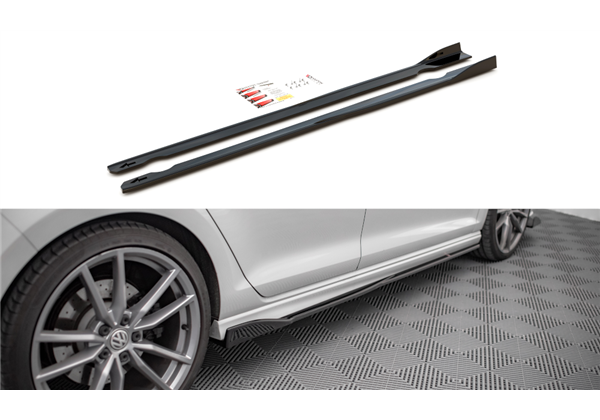 Añadidos taloneras V.2 Volkswagen Golf R Mk7 Maxtondesign