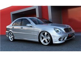 Taloneras laterales Mercedes C W203  Amg 204 Look Maxtondesign
