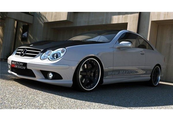 Taloneras laterales Mercedes Clk W209 Amg Look Maxtondesign