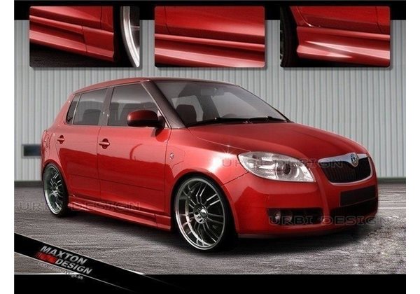 Taloneras laterales Skoda Fabia Mk2  Xr  Maxtondesign