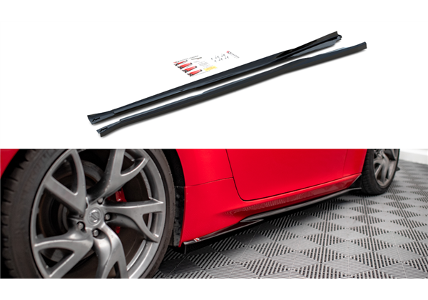 Añadidos taloneras Nissan 370z Facelift