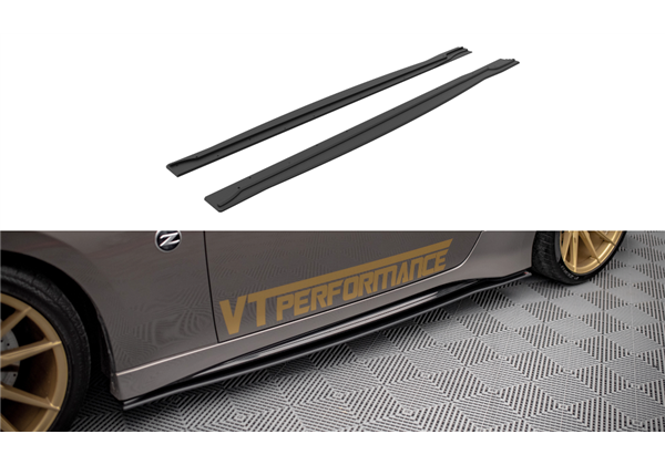 Añadidos taloneras Nissan 370z Nismo Facelift