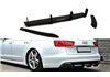 Añadido difusor Audi A6 S-line C7 (exhaust 1x2) Maxtondesign
