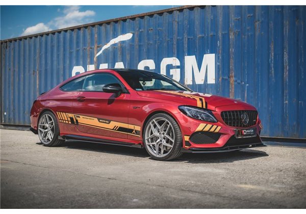 Añadido difusor Mercedes-amg C43 Coupe C205 Maxtondesign