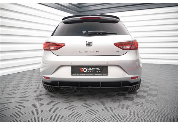 Añadido difusor Seat Leon Hatchback Mk3 Maxtondesign