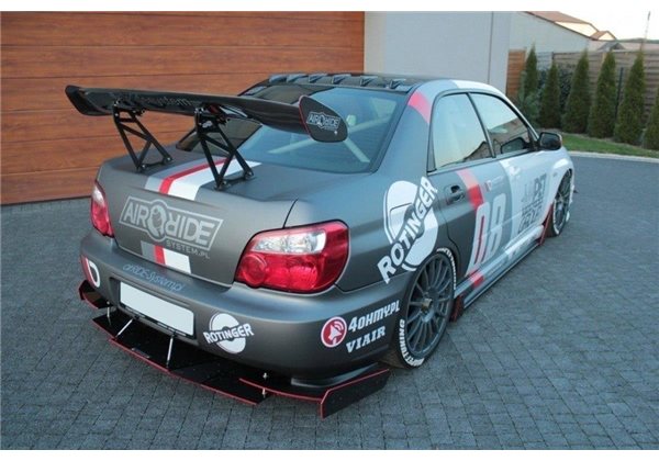 Añadido difusor Subaru Impreza Wrx Sti (blobeye) Maxtondesign