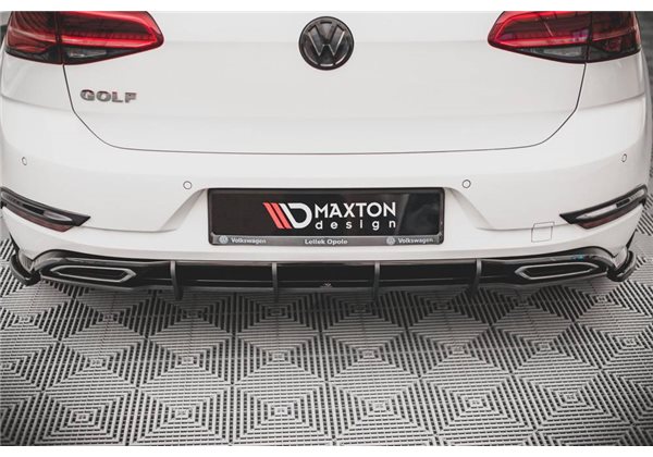 Añadido difusor Volkswagen Golf R-line Mk 7 Facelift Maxtondesign