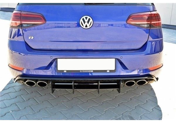 Añadido difusor Vw Golf Vii R (facelift) Maxtondesign