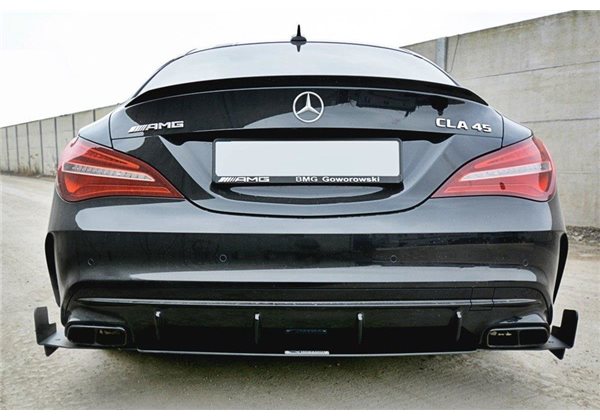 Añadido difusor V.3 Mercedes Cla A45 Amg C117 Facelift Maxtondesign