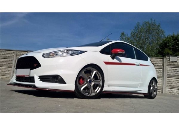 Añadido Ford Fiesta St Mk7 Fl (fit Maxton Design Bumper) Maxtondesign