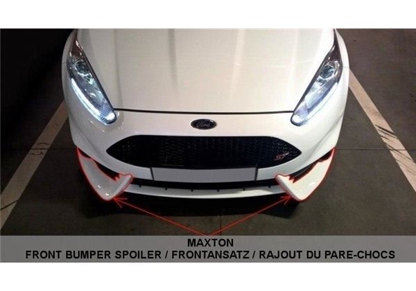 Añadido Ford Fiesta St Mk7 Fl (fit Maxton Design Bumper) Maxtondesign