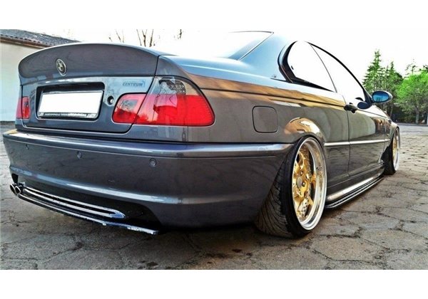 Añadido trasero Bmw 3 E46 Mpack Coupe Maxtondesign