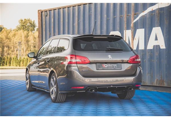 Añadido + colas de escape imitacion Peugeot 308 Sw Mk2 Facelift Maxtondesign