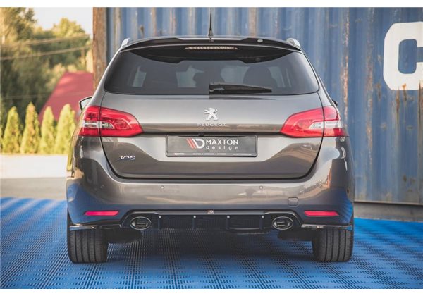 Añadido + colas de escape imitacion Peugeot 308 Sw Mk2 Facelift Maxtondesign