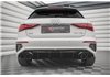 Añadido + colas de escape imitacion Audi A3 S-line Sportback 8y Maxtondesign