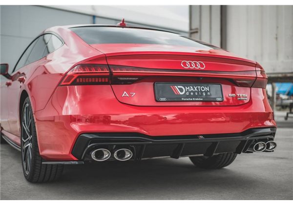 Añadido + colas de escape imitacion Audi A7 C8 S-line Maxtondesign